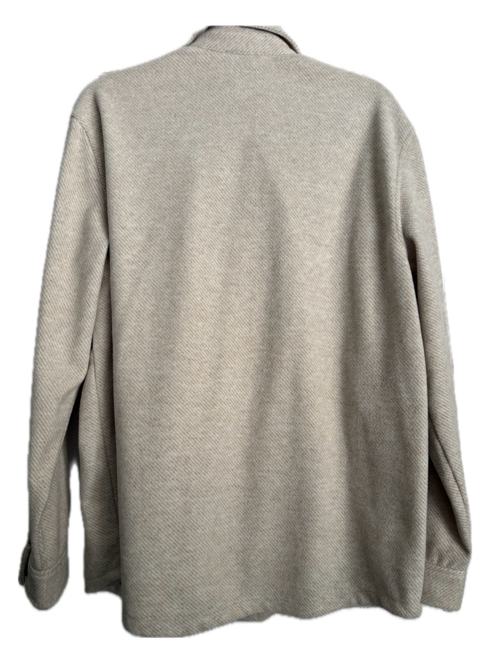 Express Men's Cream Lightweight Jacket - Picture 3 of 6